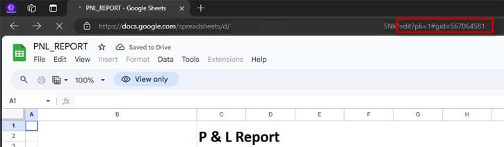 Convert view only mode Google Sheets to html view mode