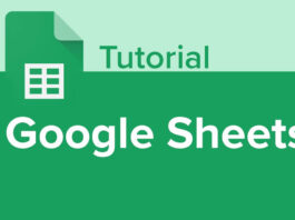 Google-Sheets-tutorials