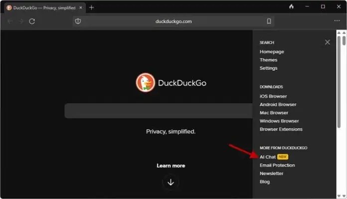 DuckDuckGo-AI-Chat