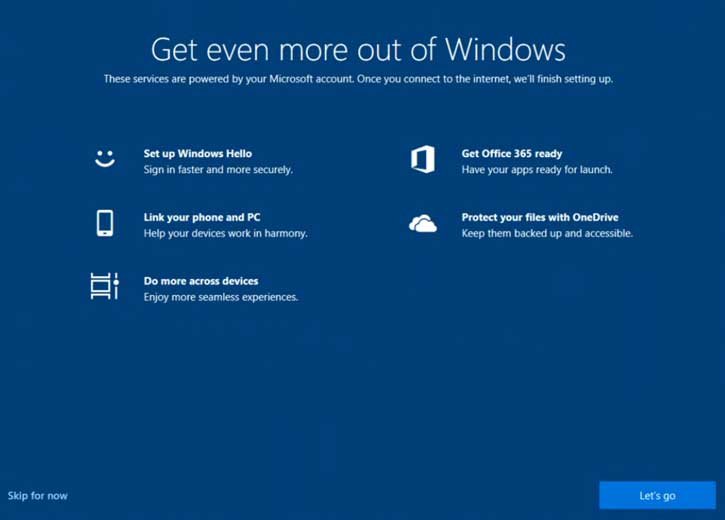 Windows-Welcome-Experience-Screen