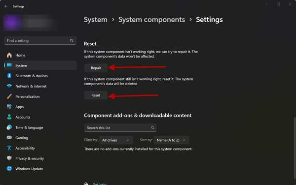 Fix Settings app crash issue on Windows 11