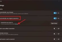 How to Change Where Snipping Tool Saves Screenshots Snipping-Tool-save-screenshots-option