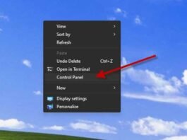 Control-Panel-in-Windows-11-right-click-menu