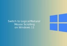 Switch to Natural/Logical Mouse Scrolling on Windows 11 (How to) Switch to Logical Mouse Scrolling on Windows 11