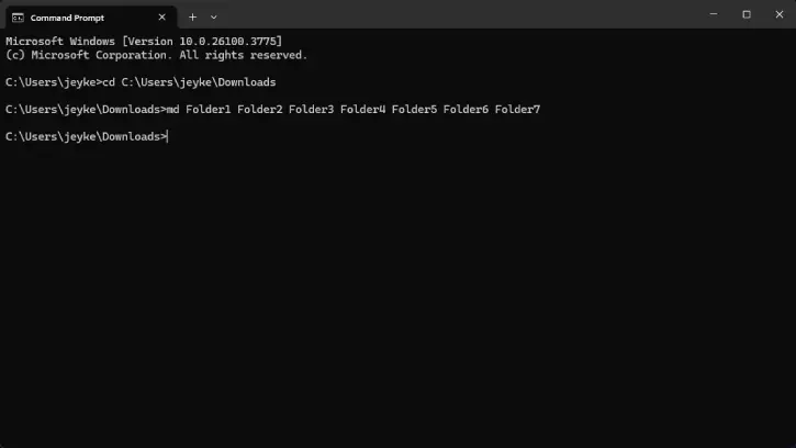Create Multiple Folders in Windows 11 with a Single Click