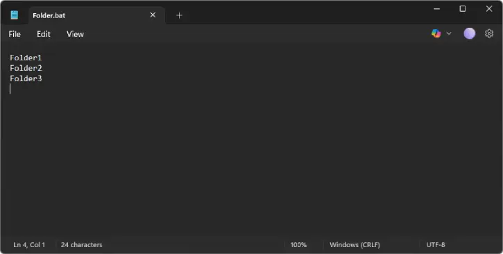 Create Multiple Folders in Windows 11 with a Single Click