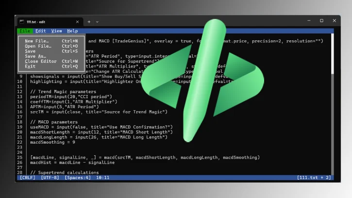 Microsoft CLI Edit app