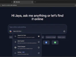 Copilot Mode on Microsoft Edge