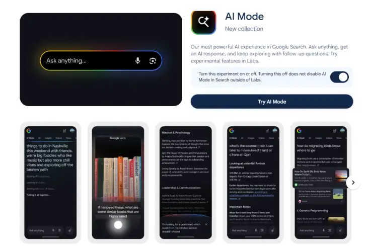 Google Search AI Mode