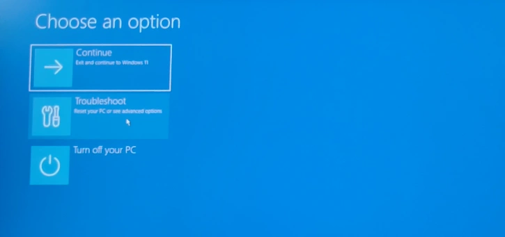 Troubleshoot UEFI firmware settings