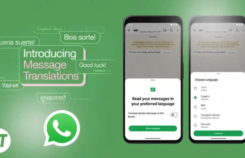Message Translation Feature in WhatsApp