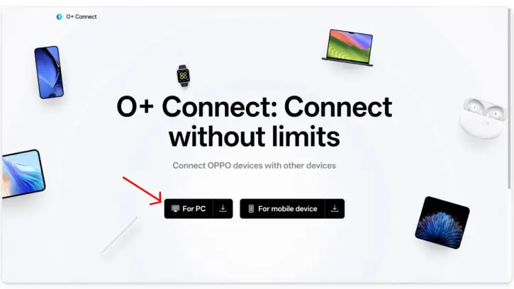 Download O+ Connect app