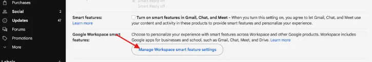 Prevent Google from Accessing Your Emails for AI Training