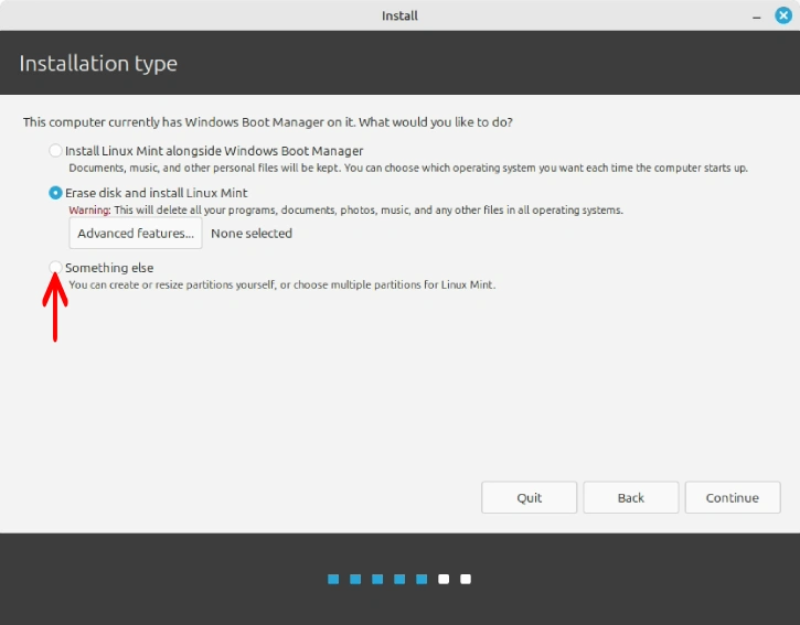 Install Linux Mint on an external SSD