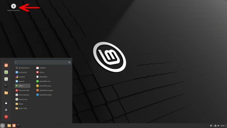 Install Linux Mint on External SSD
