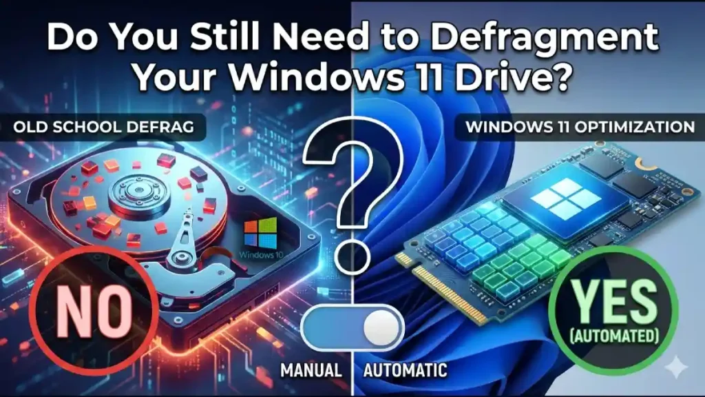 Do you still need to defragment your Windows 11 drive
