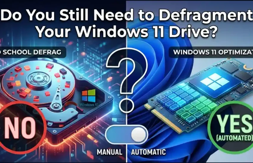 Do you still need to defragment your Windows 11 drive