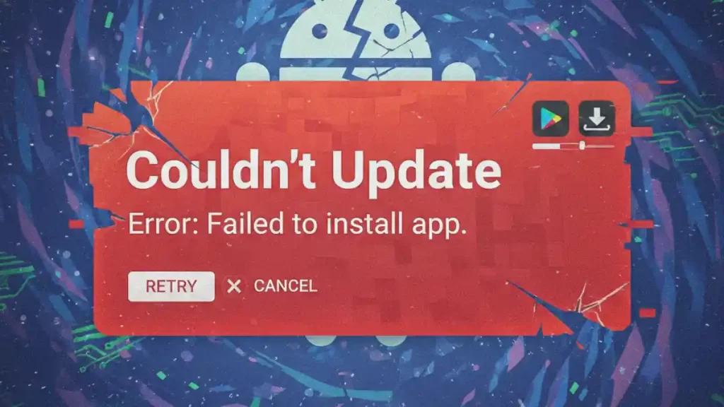 Couldn’t Update Error in Google Play Store 