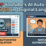 How to Stop YouTube’s AI Auto-Dub and Watch Videos in the Original Language Stop YouTube’s AI Auto-Dub and Watch Videos in the Original Language