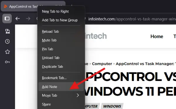 Access Tab_Notes_in_Firefox
