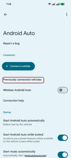 delete-previously-connected-vehicles-from-android-auto