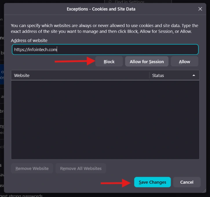 add-websites-in-firefox-vpn-blacklist