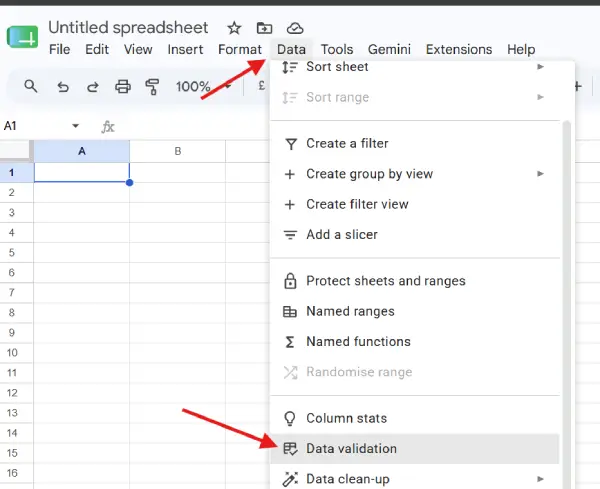 Add a Built-in Date Picker in Google Sheets_1