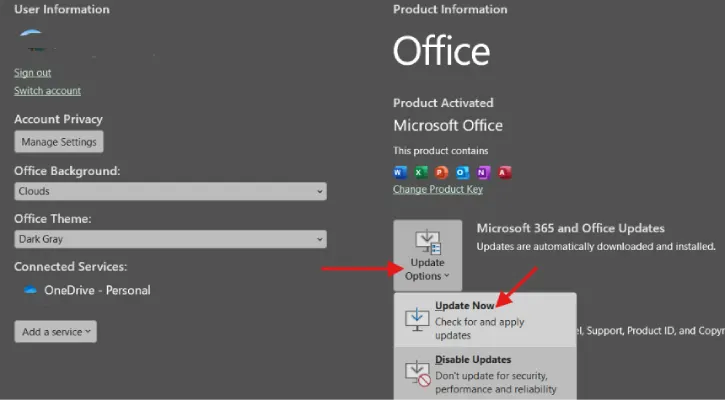 Format Painter not working in Word, Excel and PowerPoint