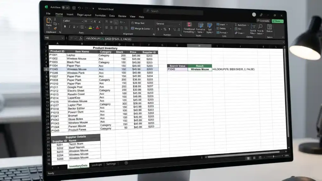 VLOOKUP vs HLOOKUP vs XLOOKUP