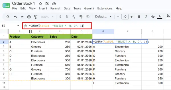 Selecting Specific Columns with SELECT