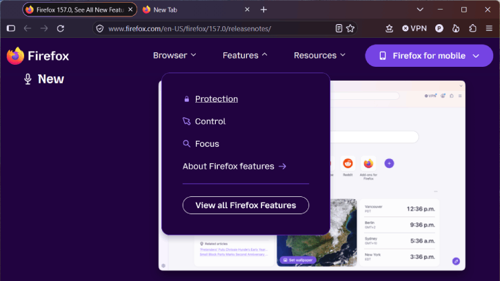 Firefox Nova UI