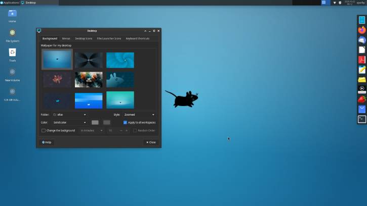 SparkyOS Portable Linux Desktop